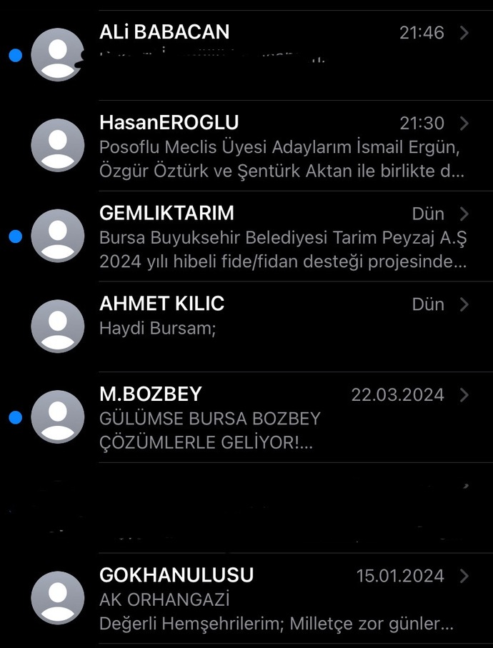Aga bizim numaralarımız siyasetçilerde ne geziyor?