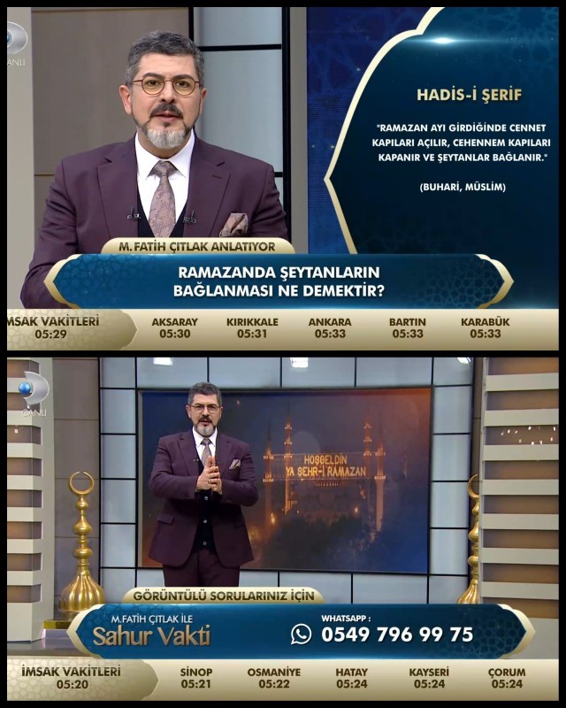 Ramazan'da sahurda en çok sevdiğiniz ritüel nedir?