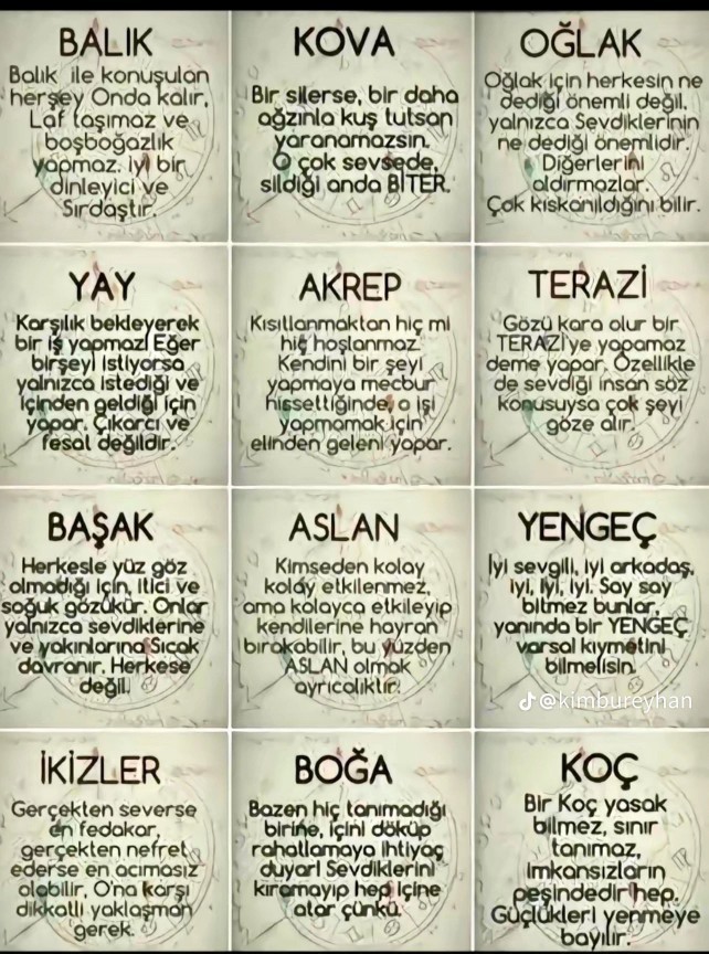 Burcunuzu seviyor musunuz, keşke başka bir burç olsam dediğiniz oluyor mu?