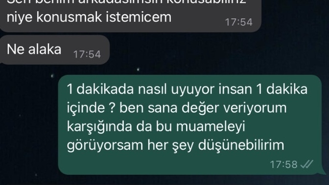 Değer veriyorum seviyorum ama o bana çok soğuk davranıyor a sizce neden?