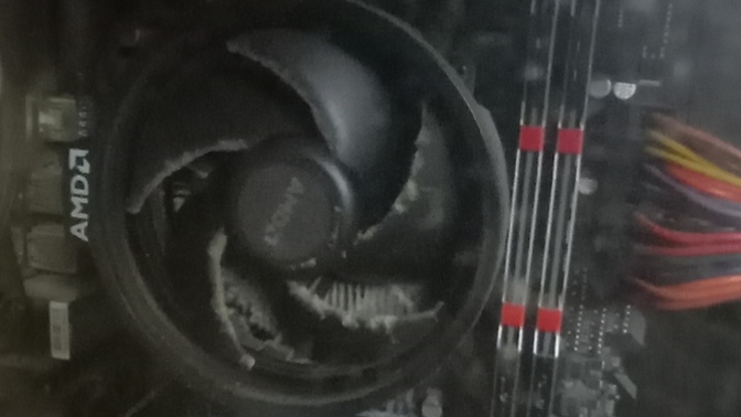 Amd fan ızgara temizlik şeysi?