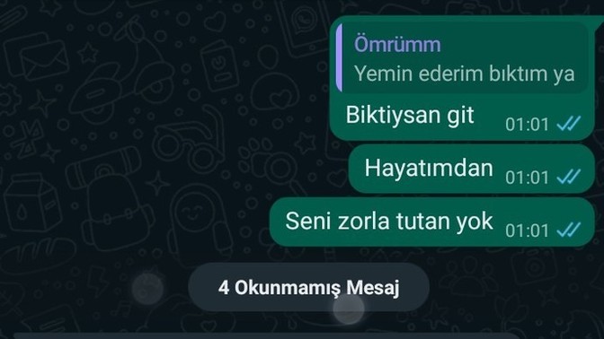 Bu ilişki hakkında ne düşünüyorsunuz?