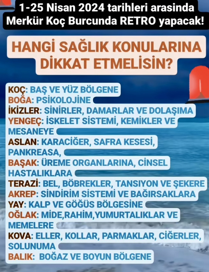Hangi sağlık konularına dikkat etmelisin?