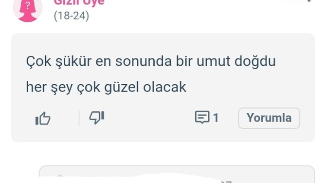 Seçim sorusunun altına yazılmış yazı hakkında ne düşünüyorsunuz?