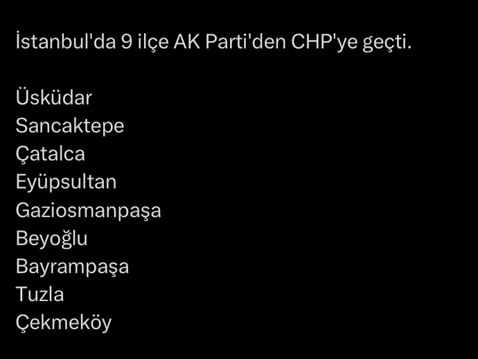 En çok hangi ilçeye şaşırdınız?