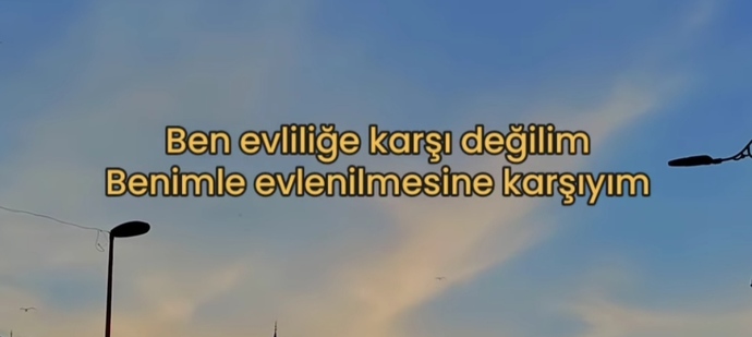 Evliliğe bakış açımız ektedir fkfkfkfk