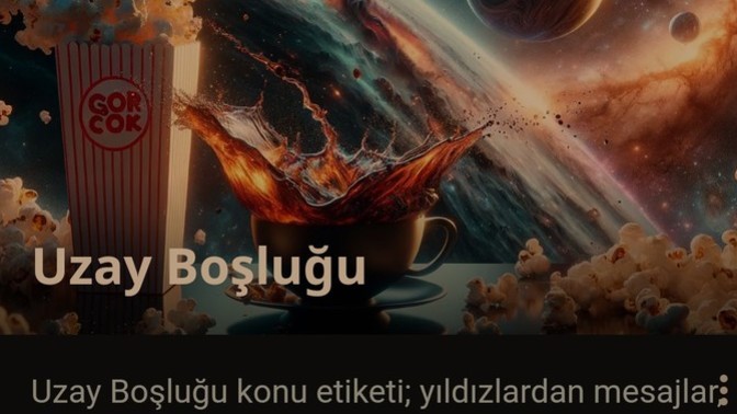 Sitenin yeni "Uzay Boşluğu" konu etiketi 1 Nisan  şakası olabilir mi?