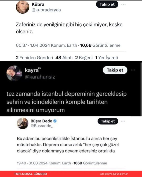 Bu kitle hakkında ne düşünüyorsunuz?