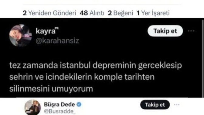 Bu kitle hakkında ne düşünüyorsunuz?