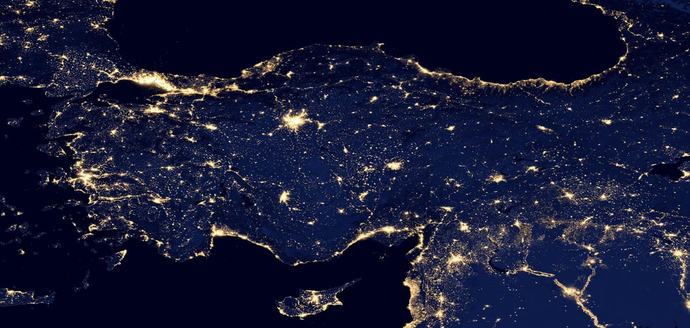Bugün uzaya çıksanız hangi ülkenin üstünden geçmek istersiniz?