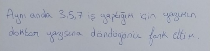 Yazınız güzel mi?
