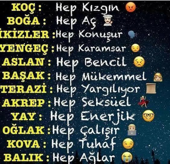 Burcuna göre sen hangisisin?