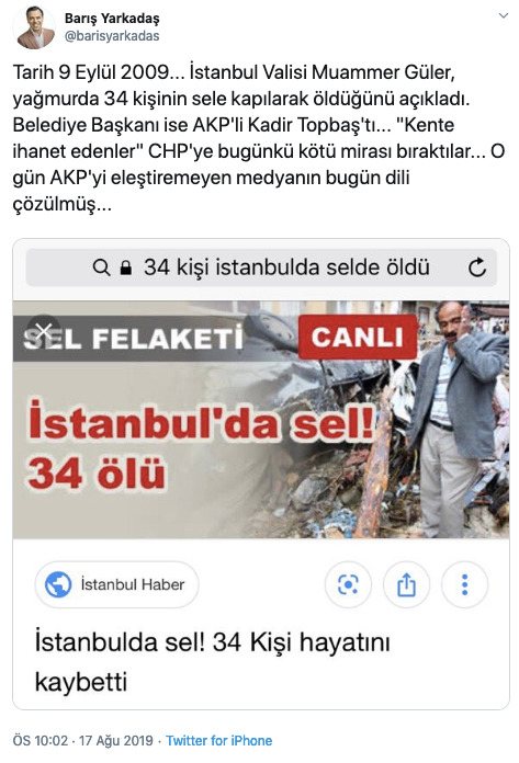 CHP hizmetini görenler neden AKPye dönmüyor?