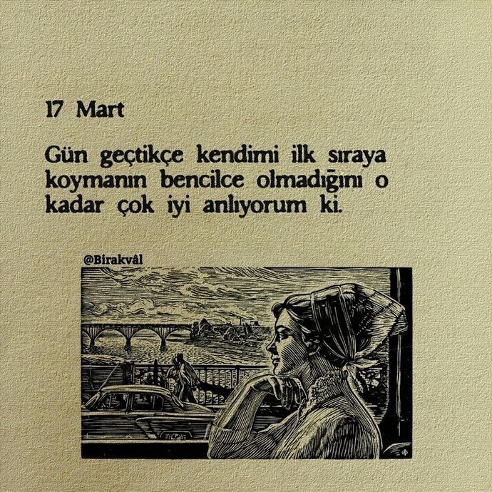 Kendi hayatında kendini ilk sıraya koymak bencillik mi?