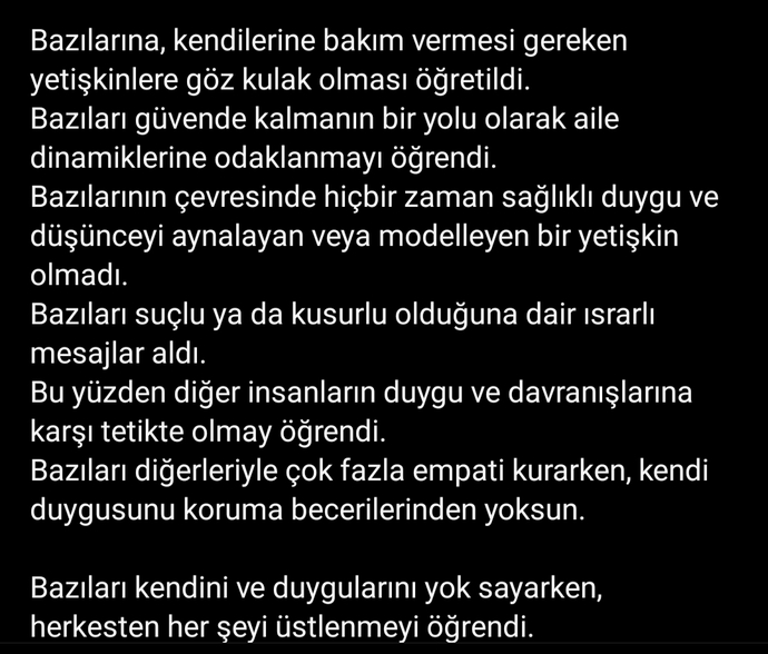 Başkalarının duygularını içselleştirir misiniz?