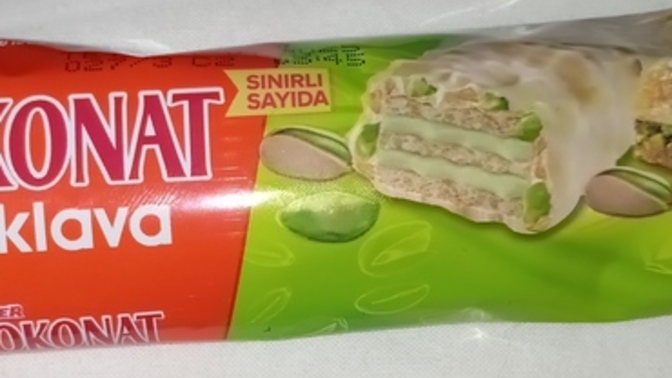 Ülker çokonat baklava çok lezzetli değil mi🍫l😋💚?