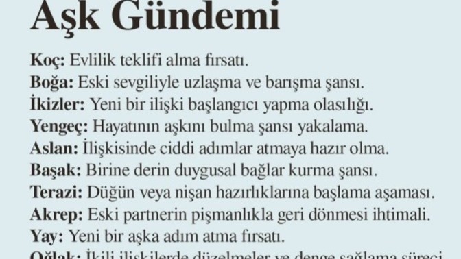 Sizin burcunuz ne diyorrr🍓🥳?