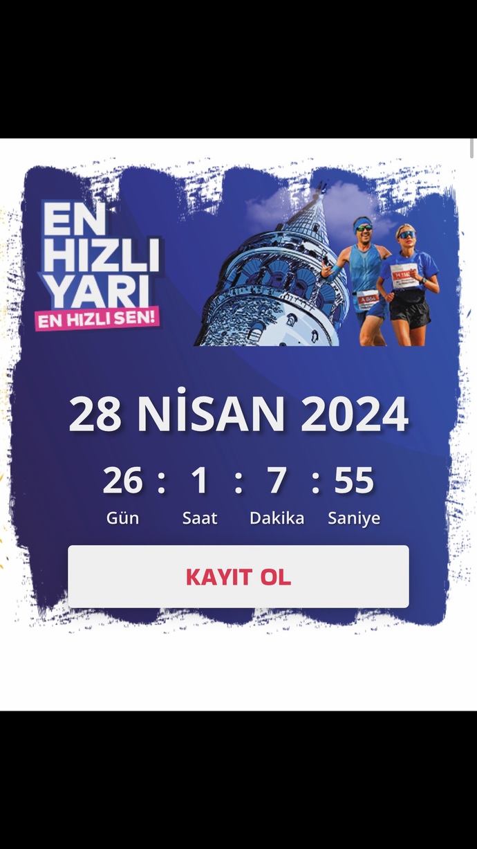 İstanbul yarı maratonuna katılacak mısınız?