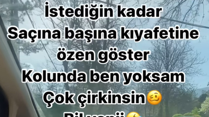 Kıskançlıkta kaçıncı level oluyor bu?