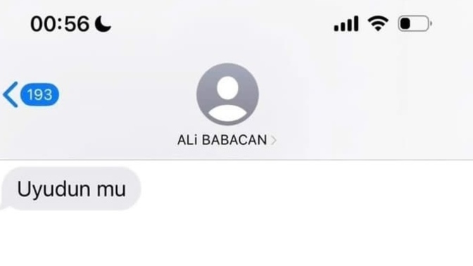 İyi geceler mesajınızı alıyor musunuz?
