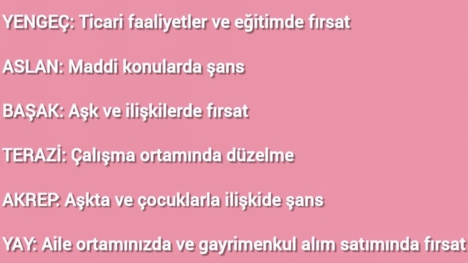 Bu hafta burçları neler bekliyor?