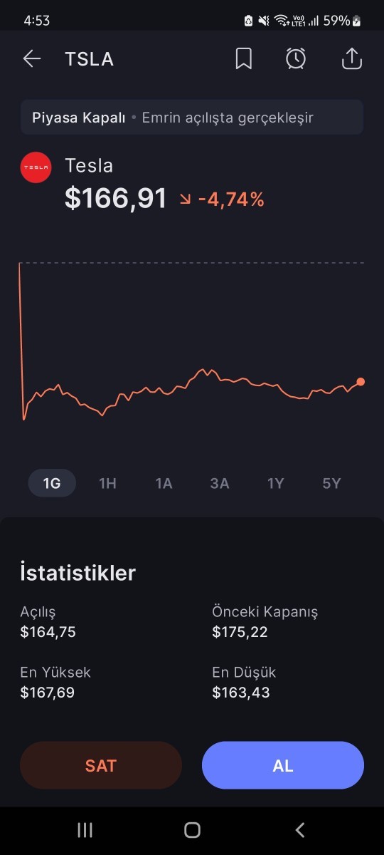Tesla hissesi şu an alınırmı?