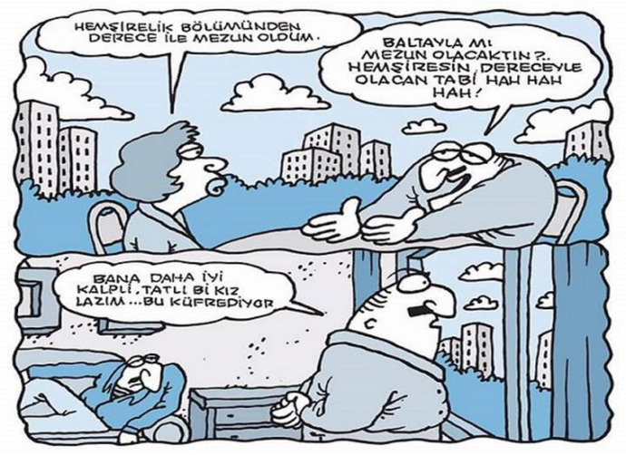 Bu kadar hakaret eden bi kızla olur mu?