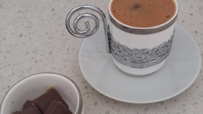 Orucunu kahveyle acan var mi?
