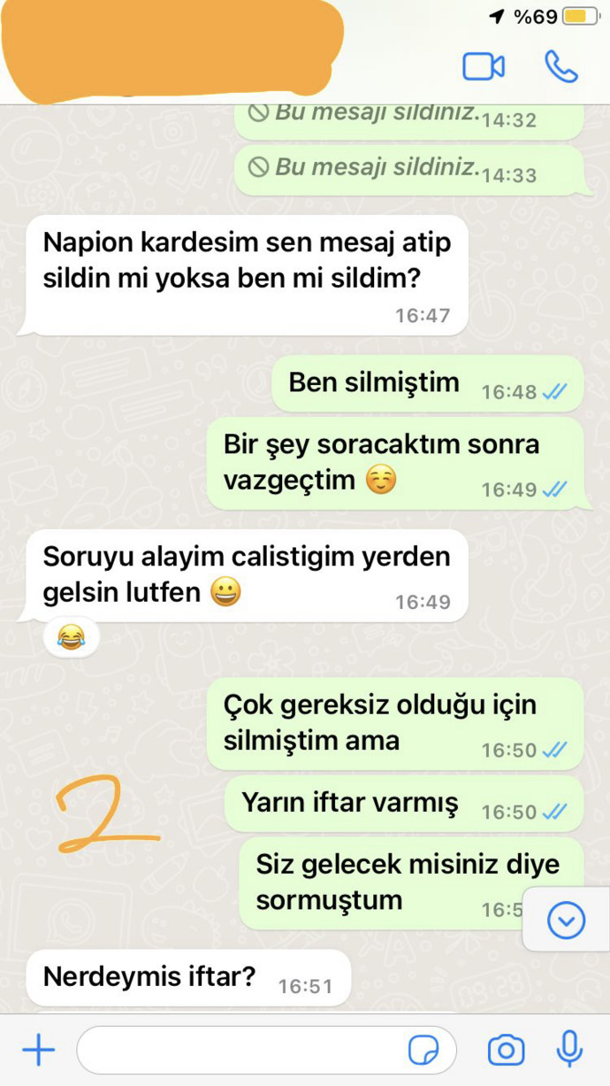 Beni kardeşi olarak mı görüyor gerçekten?