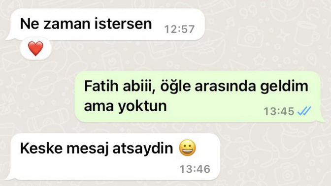 Beni kardeşi olarak mı görüyor gerçekten?