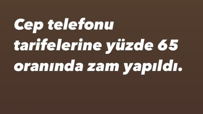 Hangi tarifeyi, ne kadara kullanıyorsunuz?