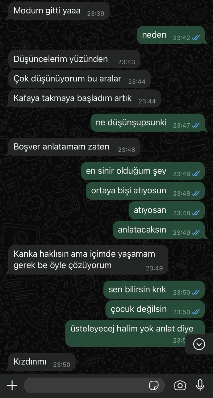 Gıcık kaptım haksız mıyım?