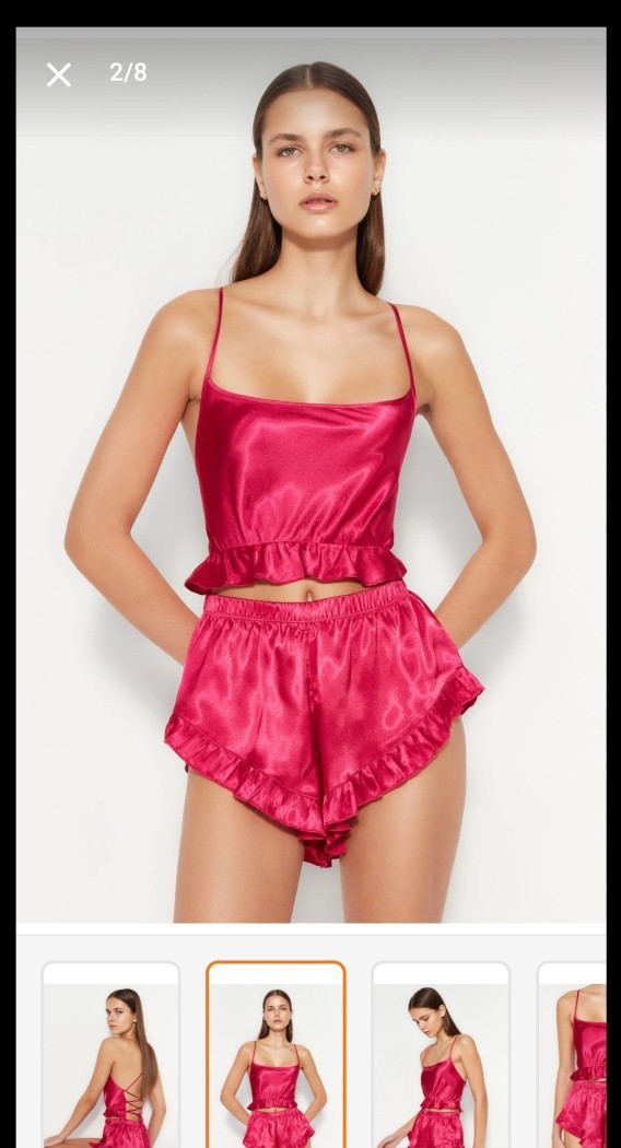 1 gece sevgilimle kalacağız hangi pijama daha tatlı?