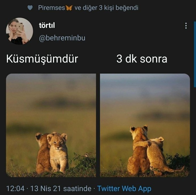Sevdiğiniz insan ile küs kalma süreniz ne kadar?