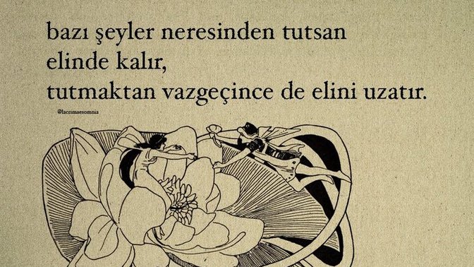 Günün sözü ne olsun sence?