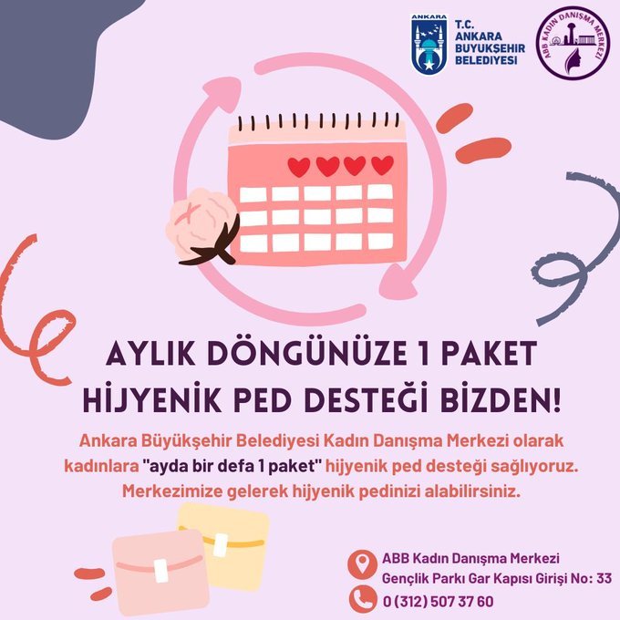 Ankara Büyükşehir Belediyesi, ayda 1 kez ücretsiz hijyenik ped desteği sağlayacak. Tüm şehirlerde bu uygulama olmalı mı?