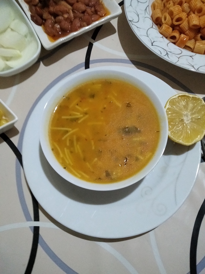 Siz benim  Şifa deposu çorbamı  hiç yediniz mi?