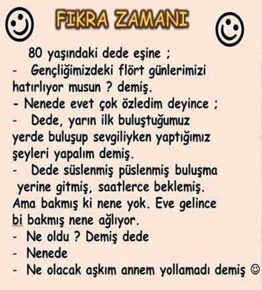 Herkes Bildiği En Komik Fıkrayı Anlatabilir Mi?