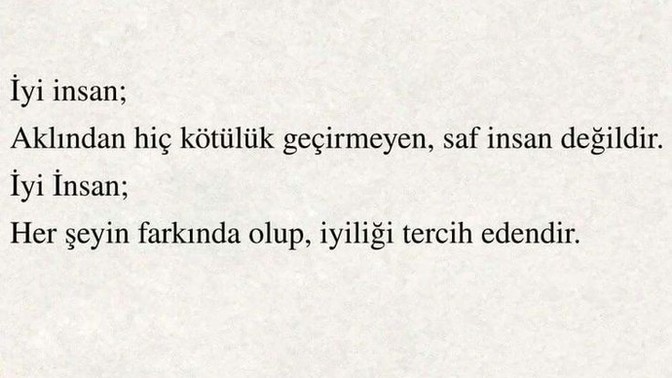 Dünyayı iyilik kurtarır mı?
