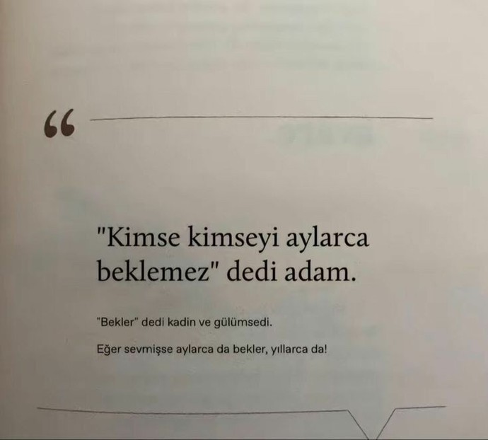 Evet bi insan bi kişiyi gerçekten sevdigiyse sizce ne kadar bekleye bilir 🤨🤨?