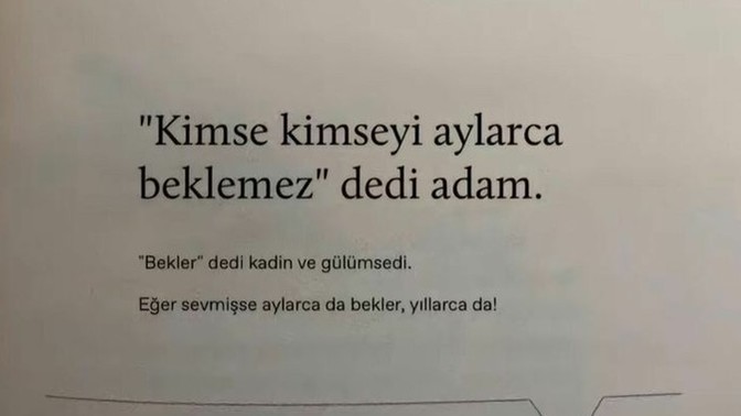 Evet bi insan bi kişiyi gerçekten sevdigiyse sizce ne kadar bekleye bilir 🤨🤨?