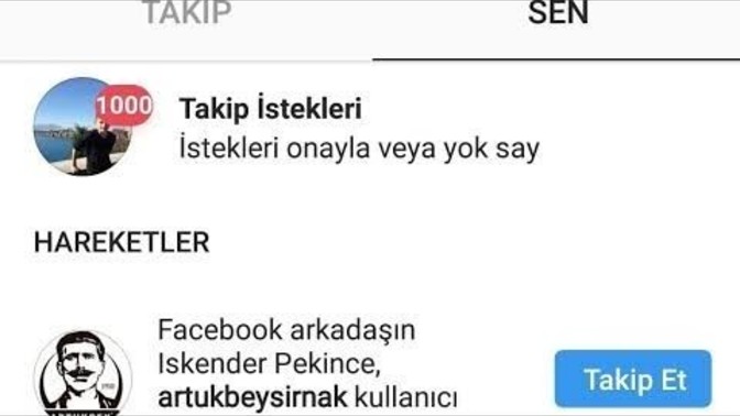Sosyal medyada size gelen her takip isteğini kabul eder misiniz yoksa seçici misiniz?