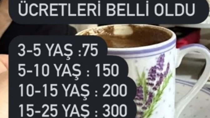 Bayram'da el öpme tarifesi açıklamış sizinki hangisi?