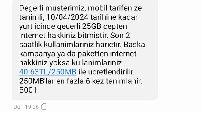 En son hattımı iptal edip kurtulucam bu durumdan?