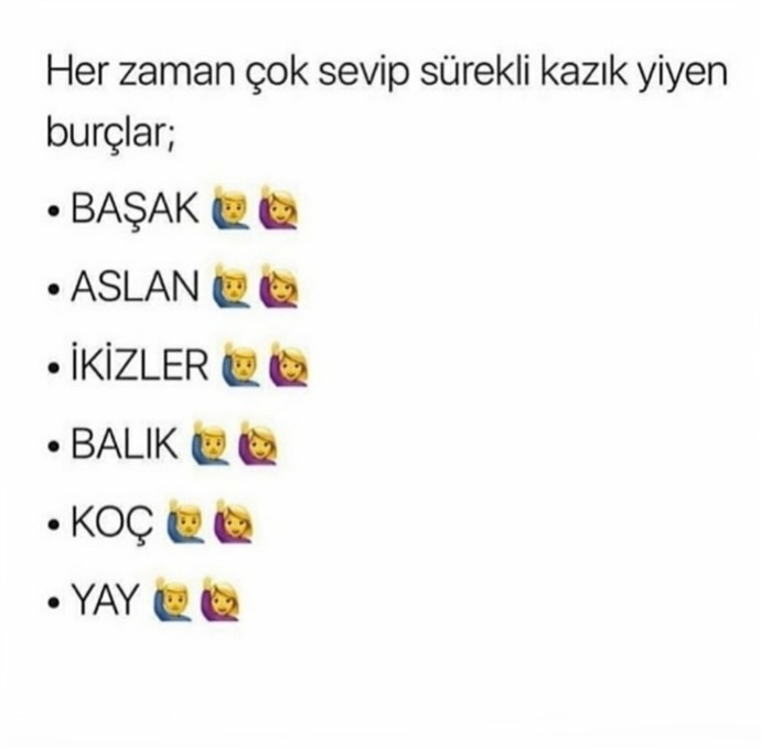 Her zaman çok sevip, sürekli kazık yiyen o burç hangisi?