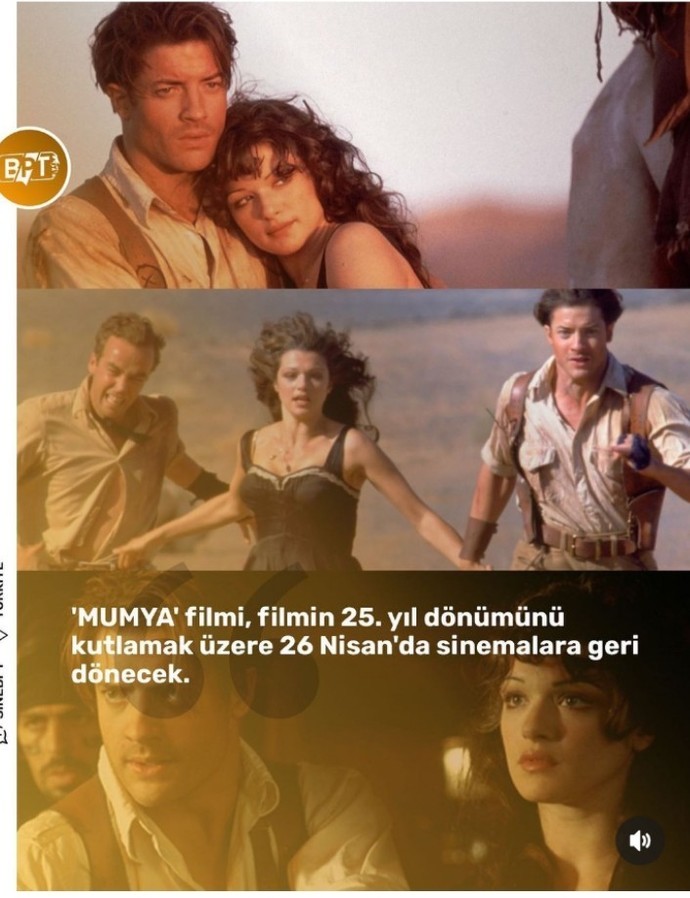 Mumya Filmi Sinemalara Dönüyor Kimler İzleyecek?