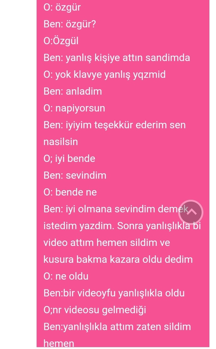 Bu mesajlar ne demek?