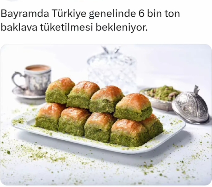 Bayramda evde hangi tatlı var 😋😋?