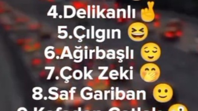 Numaranızın sonuna göre ne siniz?