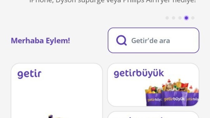 Getir de henüz bir şey sipariş etmediğim halde böyle bir şey çıktı ne yapmalıyım?